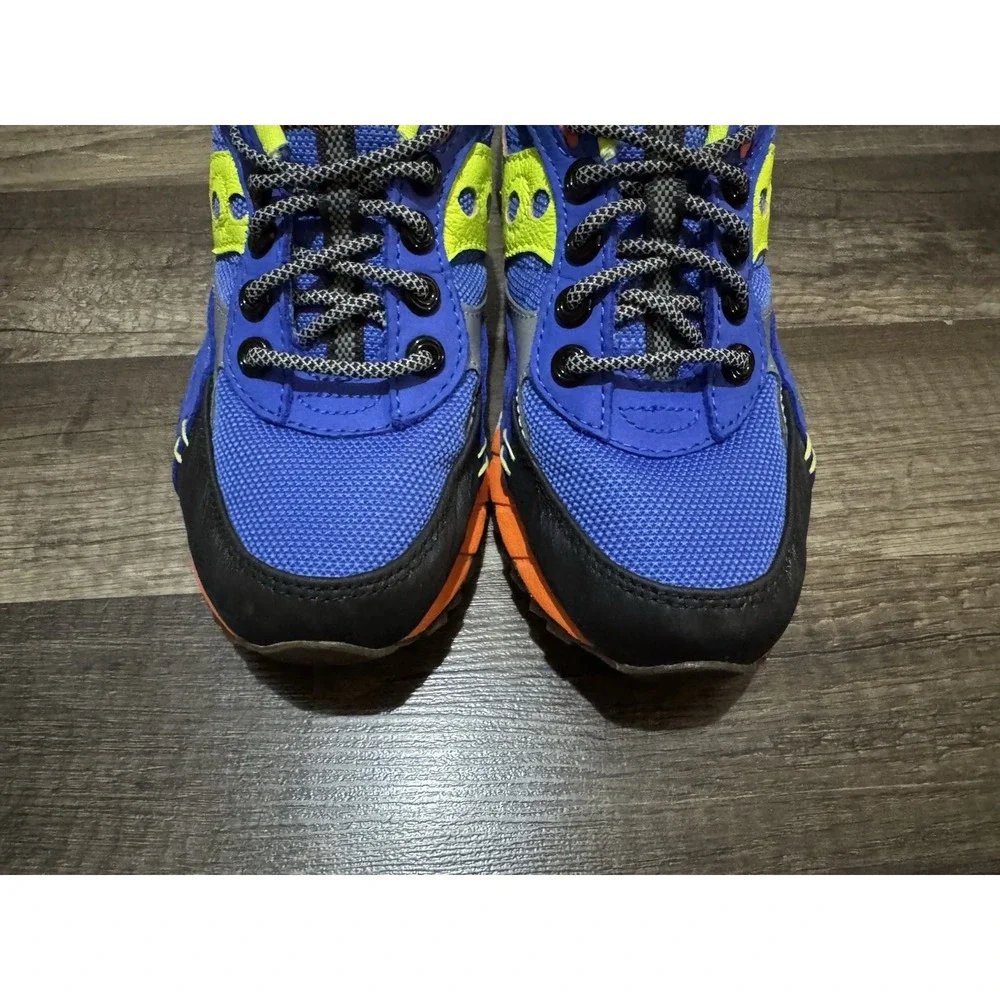 Saucony Originals Shadow 6000 Trail CPK Blue/Lime Men's 6 Running Shoes S70643-1